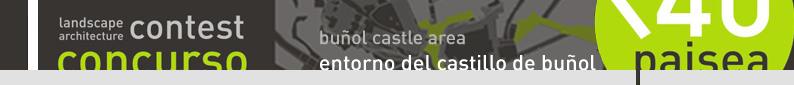 concurso <40 paisea. entorno del castillo de buñol